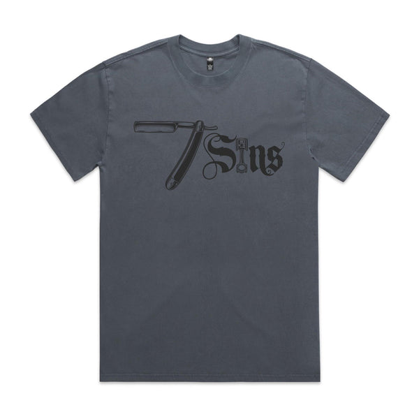 “Razor” Heavy Faded Tee