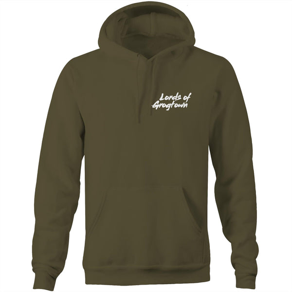 Lords of Grogtown “O-G” - AS Colour Stencil - Pocket Hoodie Sweatshirt
