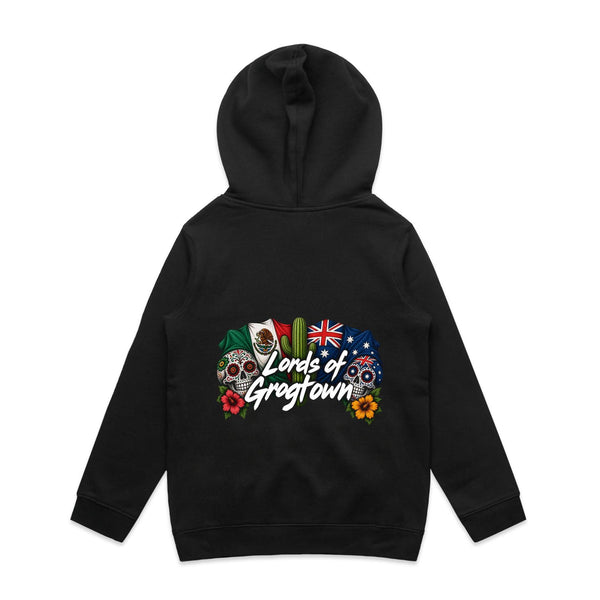 BAJA 1000 - Lords of Grogtown 🍻 Kids Hoodie