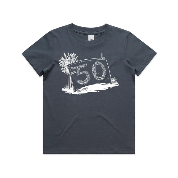 Lords of Grogtown - “Fifty years of Finke” - AS Colour - Youth Staple Tee