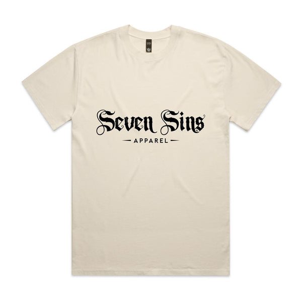 “Seven Sins” Heavy Faded Tee