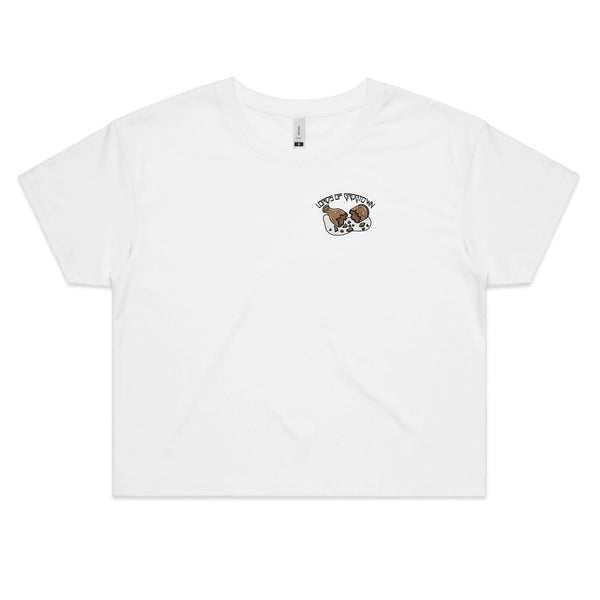 Lords of Grogtown “Bottle” AS Colour - Women's Crop Tee