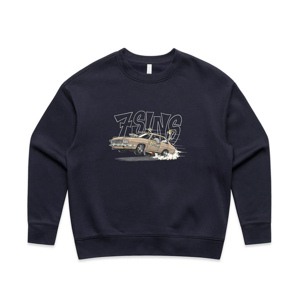 Women's "Shorty Sin-tura" Relax Crew