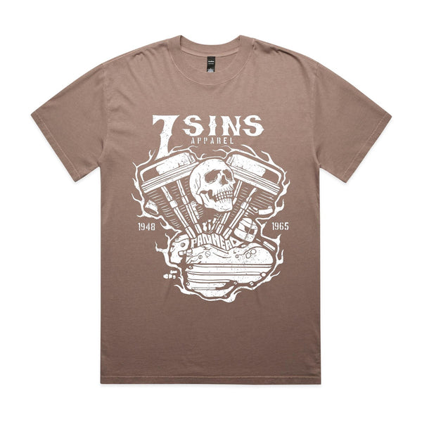 “Pan Head” Heavy Faded Tee