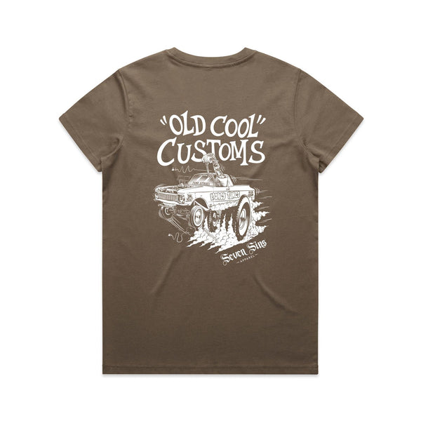 Women’s “Old Cool Customs” AS Colour Women's Maple Tee