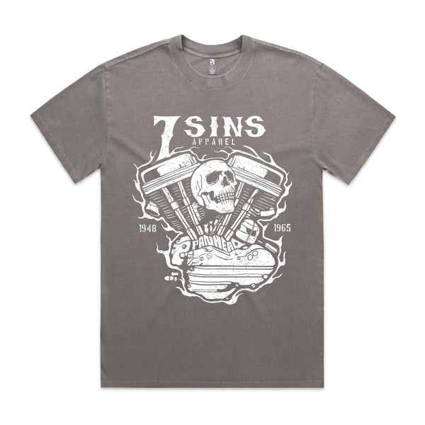 “Pan Head” Heavy Faded Tee
