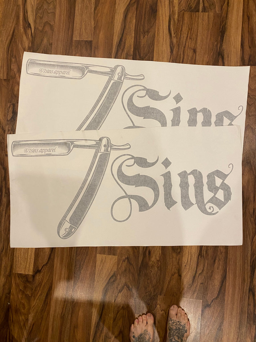 Daddy Razor Sticker Razor Die Cut Sticker – 7Sins Apparel